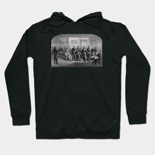 Lee Surrendering At Appomattox -- Civil War Hoodie by warishellstore